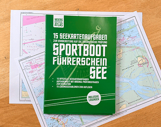 Tokon Yachtschule - Seekartenheft für den Sportbootführerschein See