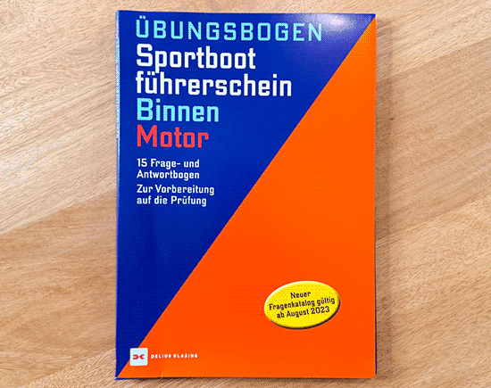 Tokon Yachtschule - Übungsbogen Sportbootführerschein Binnen Motor